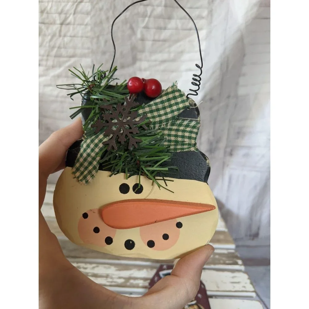 Snowman Country Wooden Set of 3‎ Christmas holiday